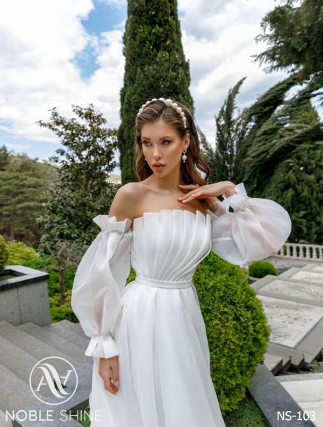 Dress NS-103 from the Nice Bloom collection by Noble Shine