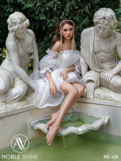 Dress NS-104 from the Nice Bloom collection by Noble Shine