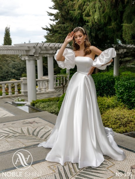 Dress NS-105 from the Nice Bloom collection by Noble Shine