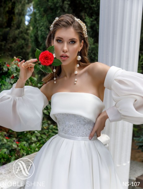 Dress NS-107 from the Nice Bloom collection by Noble Shine