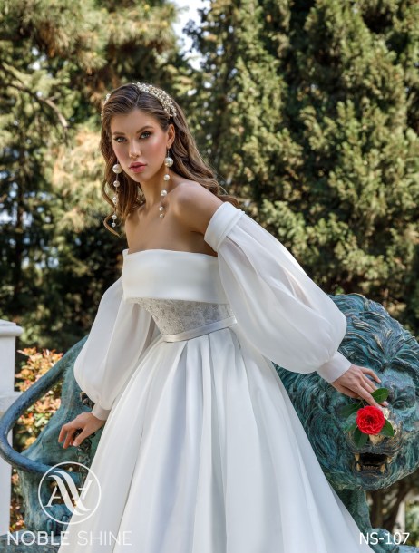 Dress NS-107 from the Nice Bloom collection by Noble Shine
