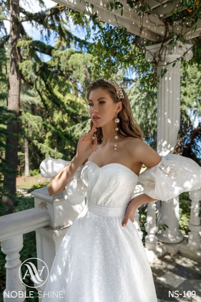 Dress NS-109 from the Nice Bloom collection by Noble Shine