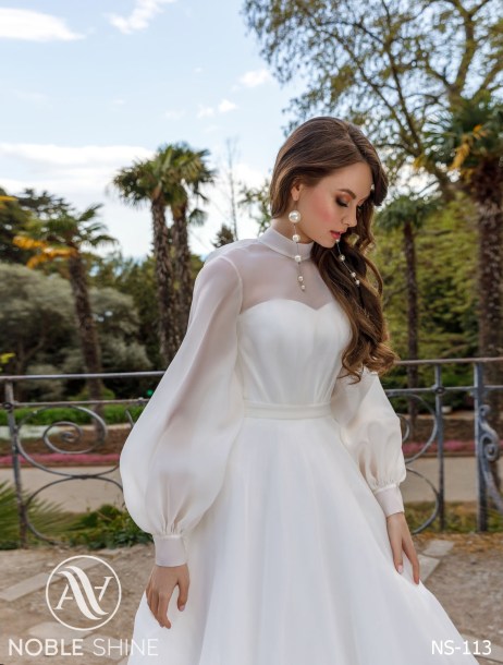 Dress NS-113 from the Nice Bloom collection by Noble Shine