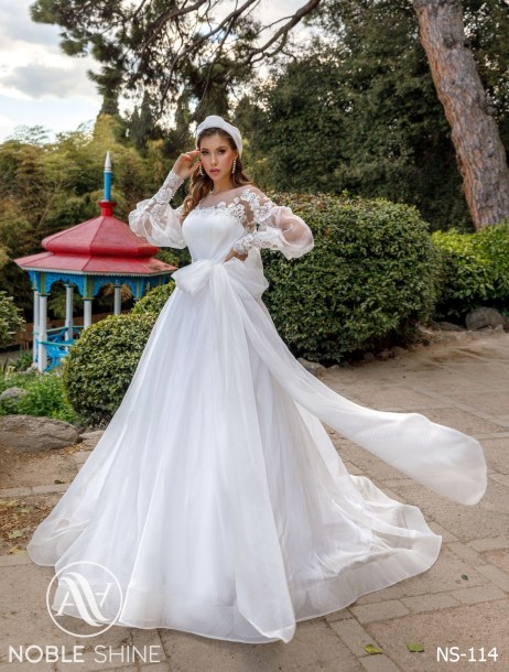 Dress NS-114 from the Nice Bloom collection by Noble Shine