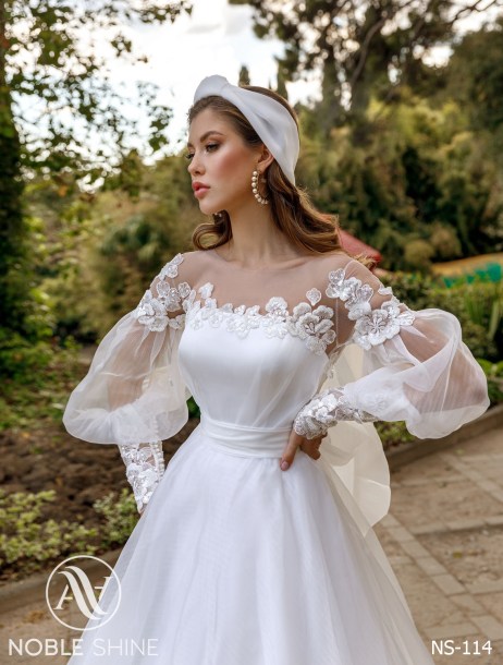 Dress NS-114 from the Nice Bloom collection by Noble Shine