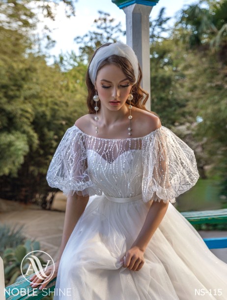Dress NS-115 from the Nice Bloom collection by Noble Shine