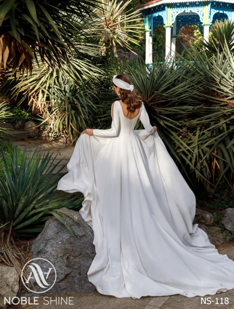 Dress NS-118 from the Nice Bloom collection by Noble Shine