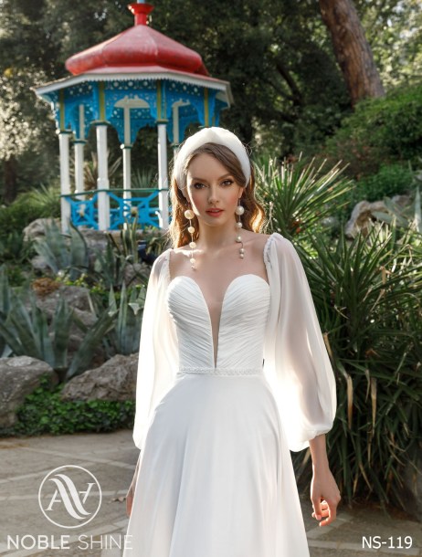 Dress NS-119 from the Nice Bloom collection by Noble Shine
