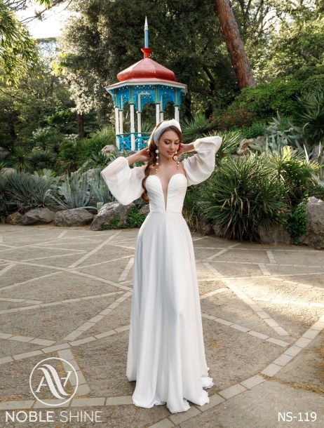 Dress NS-119 from the Nice Bloom collection by Noble Shine