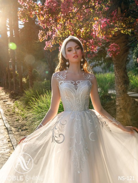Dress NS-121 from the Nice Bloom collection by Noble Shine