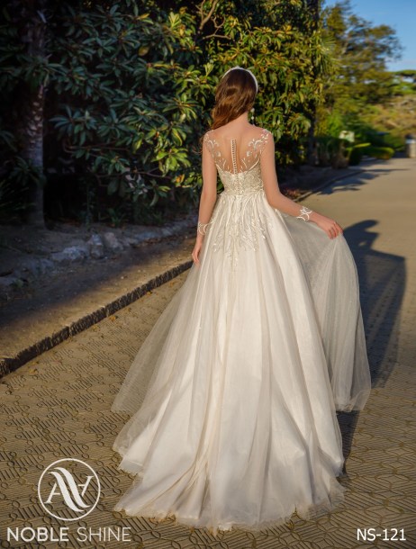 Dress NS-121 from the Nice Bloom collection by Noble Shine