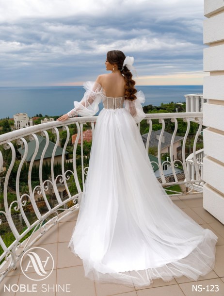 Dress NS-123 from the Nice Bloom collection by Noble Shine