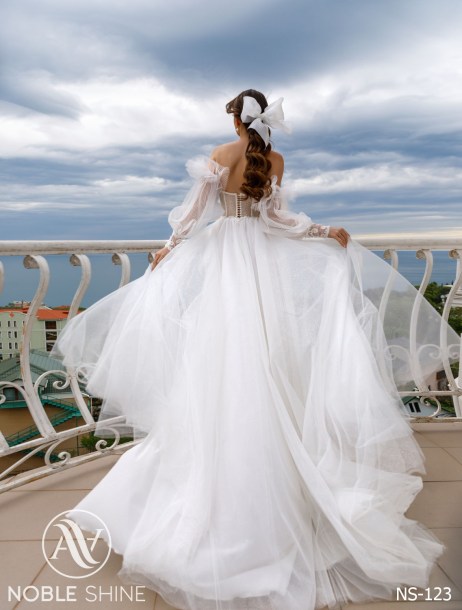 Dress NS-123 from the Nice Bloom collection by Noble Shine
