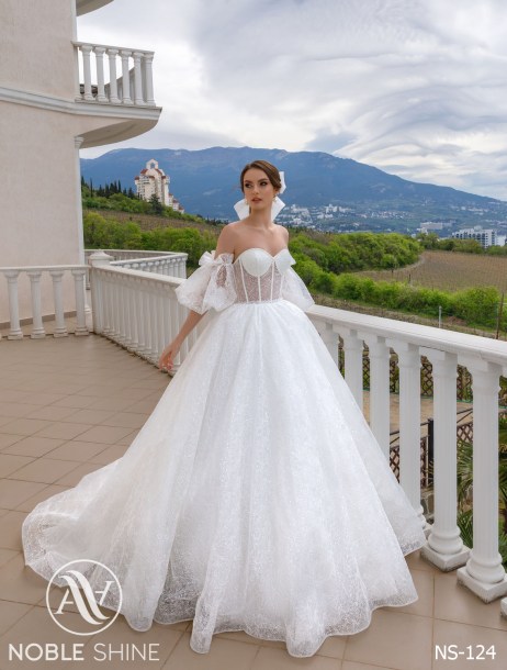 Dress NS-124 from the Nice Bloom collection by Noble Shine