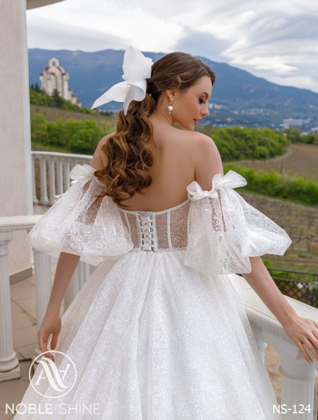 Dress NS-124 from the Nice Bloom collection by Noble Shine