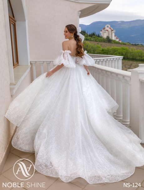 Dress NS-124 from the Nice Bloom collection by Noble Shine
