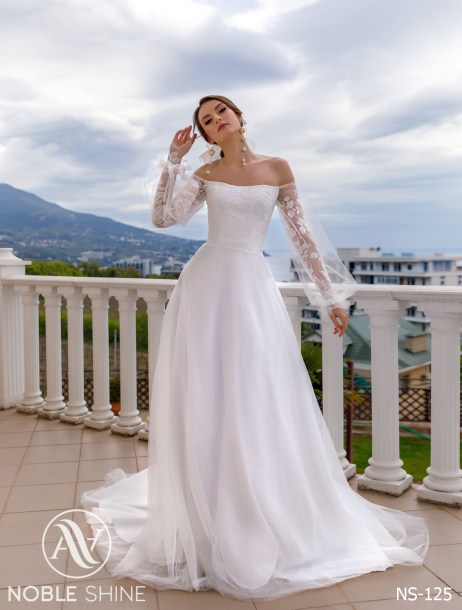 Dress NS-125 from the Nice Bloom collection by Noble Shine