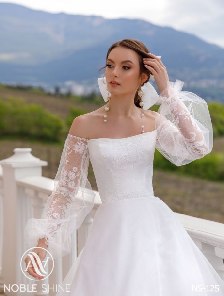 Dress NS-125 from the Nice Bloom collection by Noble Shine