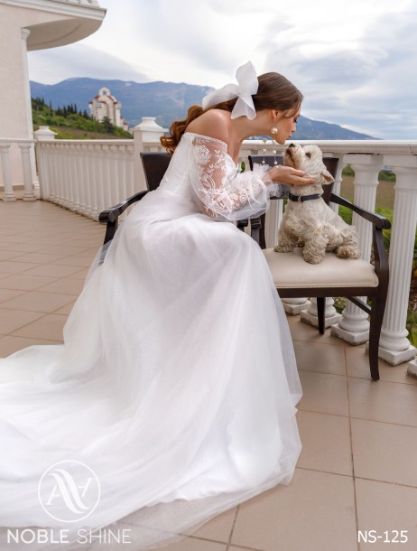Dress NS-125 from the Nice Bloom collection by Noble Shine