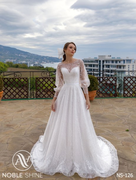 Dress NS-126 from the Nice Bloom collection by Noble Shine
