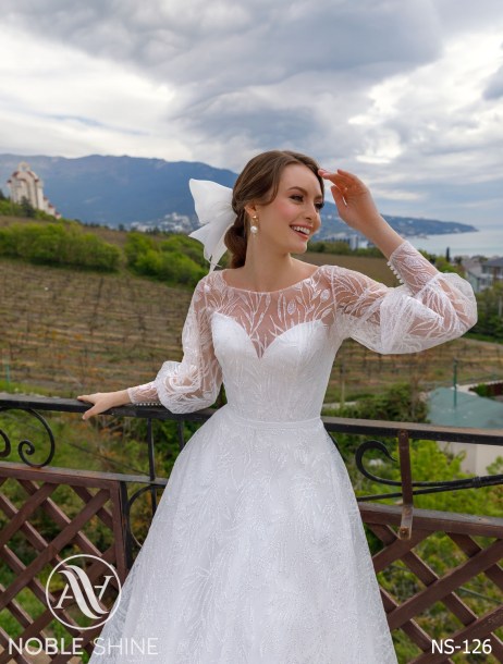 Dress NS-126 from the Nice Bloom collection by Noble Shine