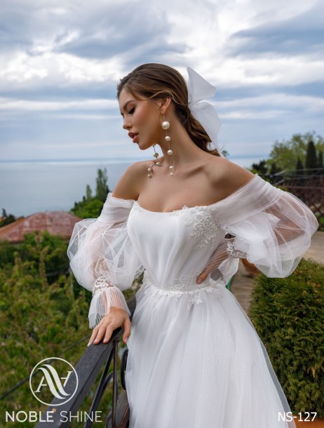 Dress NS-127 from the Nice Bloom collection by Noble Shine