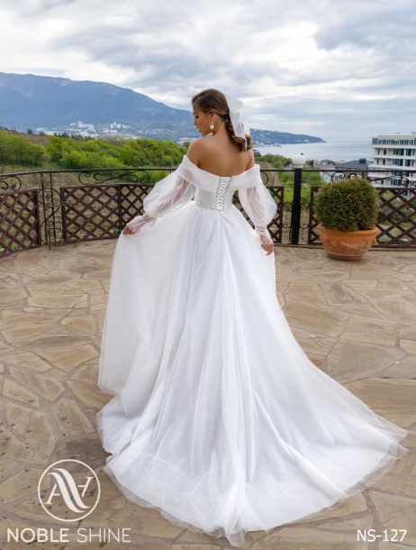 Dress NS-127 from the Nice Bloom collection by Noble Shine
