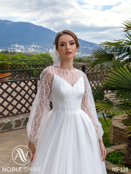 Dress NS-128 from the Nice Bloom collection by Noble Shine