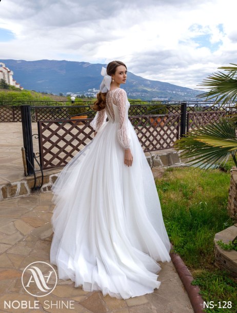 Dress NS-128 from the Nice Bloom collection by Noble Shine