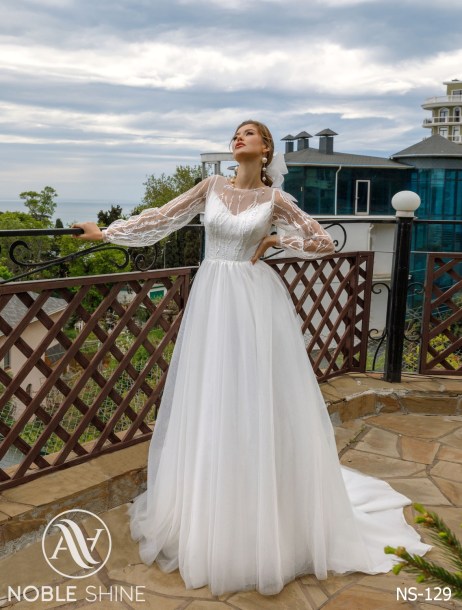 Dress NS-129 from the Nice Bloom collection by Noble Shine
