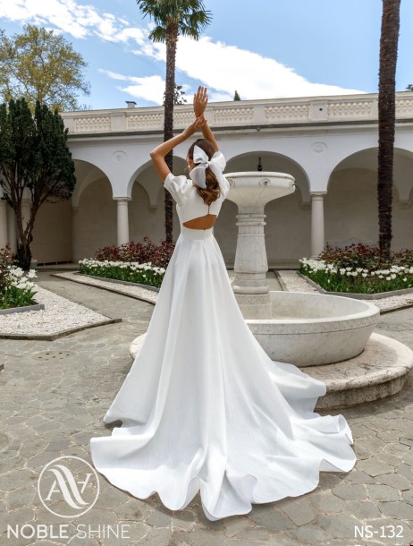 Dress NS-132 from the Nice Bloom collection by Noble Shine