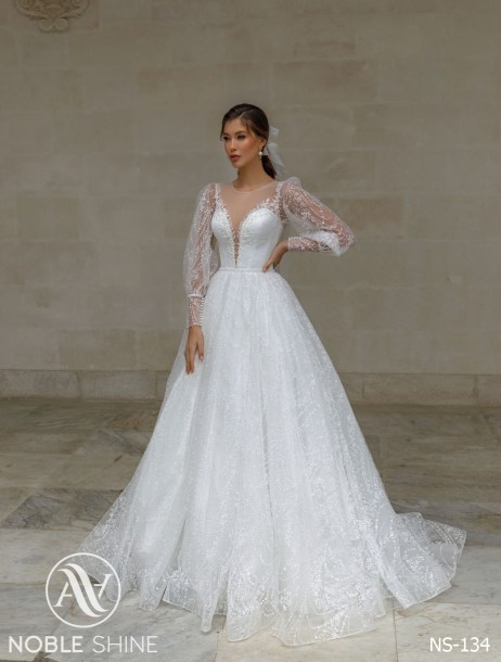 Dress NS-134 from the Nice Bloom collection by Noble Shine