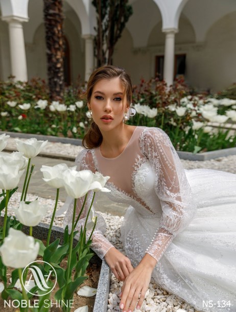 Dress NS-134 from the Nice Bloom collection by Noble Shine