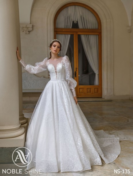 Dress NS-135 from the Nice Bloom collection by Noble Shine