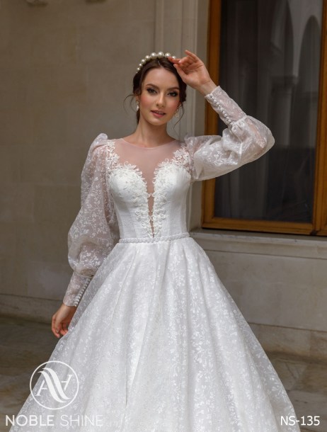 Dress NS-135 from the Nice Bloom collection by Noble Shine
