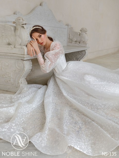 Dress NS-135 from the Nice Bloom collection by Noble Shine