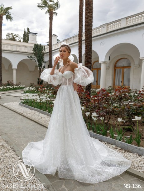 Dress NS-136 from the Nice Bloom collection by Noble Shine
