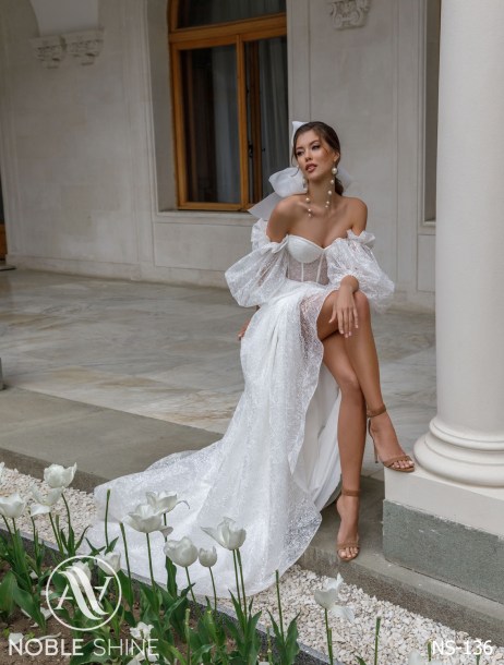 Dress NS-136 from the Nice Bloom collection by Noble Shine