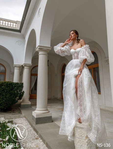 Dress NS-136 from the Nice Bloom collection by Noble Shine
