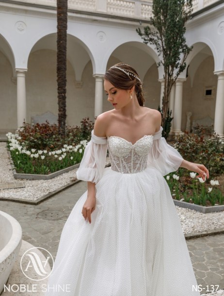Dress NS-137 from the Nice Bloom collection by Noble Shine