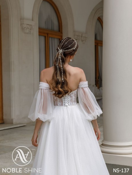 Dress NS-137 from the Nice Bloom collection by Noble Shine