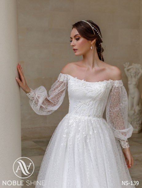 Dress NS-139 from the Nice Bloom collection by Noble Shine