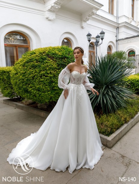 Dress NS-140 from the Nice Bloom collection by Noble Shine