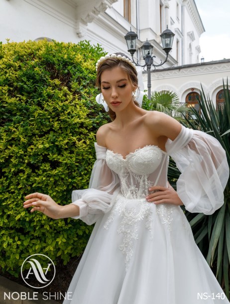 Dress NS-140 from the Nice Bloom collection by Noble Shine