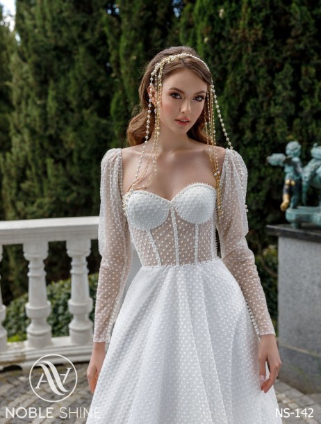 Dress NS-142 from the Nice Bloom collection by Noble Shine