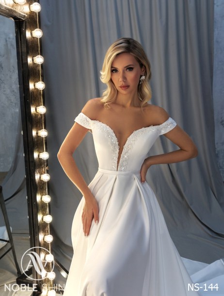 Dress NS-144 from the Felicity collection by Noble Shine