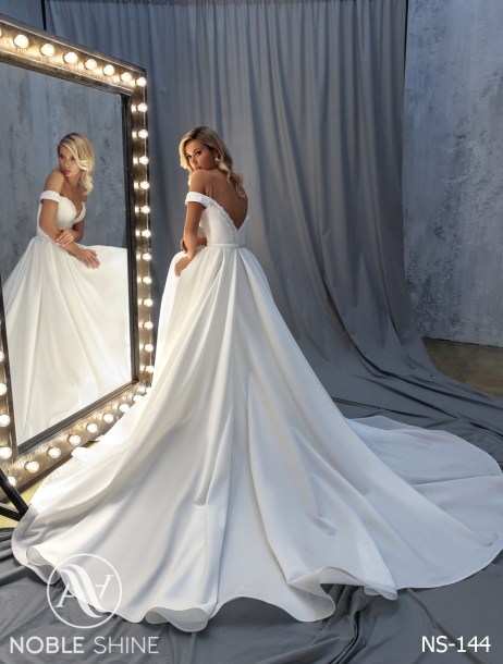 Dress NS-144 from the Felicity collection by Noble Shine