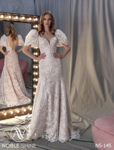 Dress NS-145 from the Felicity collection by Noble Shine