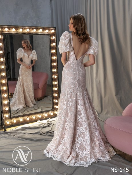 Dress NS-145 from the Felicity collection by Noble Shine