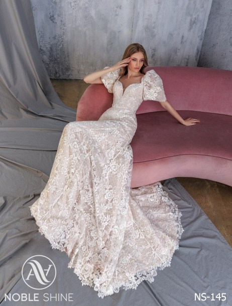 Dress NS-145 from the Felicity collection by Noble Shine